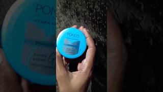 Ponds Super Light Gel Oil Free Moisturizer 🧴  hyaluronic acid Vitamin  E  shortfeed review [upl. by Lyreb]