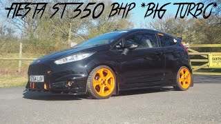 FIESTA ST 350 BHP BBO4 BIG TURBO oc motorsport [upl. by Akiem]