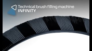 Tufted brush making machine  INFINITY [upl. by Favianus]