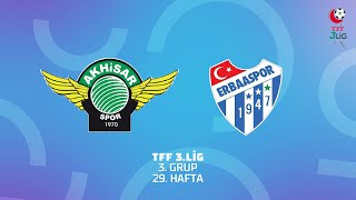 TFF 3 Lig 1 Grup  Akhisarspor  Merkür Jet Erbaaspor [upl. by Verneuil951]