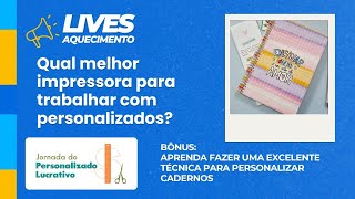 Live Aquecimenti JPL  Tecnica de personalização de cadernos [upl. by Nonnahs503]