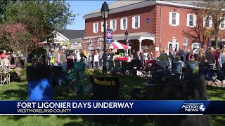 Fort Ligonier Days in Westmoreland County Pennsylvania [upl. by Nywroc160]