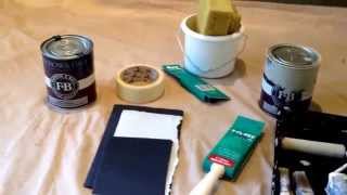 Farrow and Ball painting Kitchen cabinets [upl. by Nelloc]