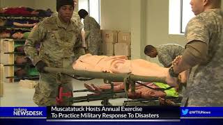 Muscatatuck Hosts Annual Disaster Response Military Exercise [upl. by Arlyne]