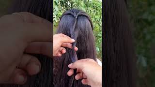 The Perfect Ponytail TutorialPrettiest Ponytailtrendy hairstyleytshorts [upl. by Arrekahs]