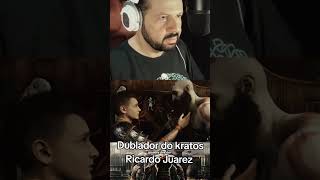 Dublador do Kratos Ricardo Juarez godofwar godofwarragnarok dublagem ricardojuarez gow fyp [upl. by Reine]