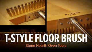 Wood Stone TStyle Oven Floor Brush [upl. by Emelin]