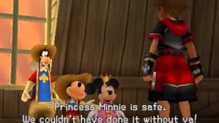 Kingdom Hearts 3D  Country Of The Musketeers Soras Story [upl. by Bringhurst]