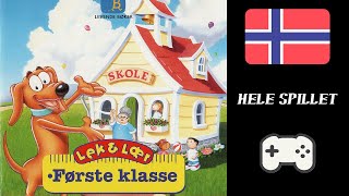 Lek amp Lær Første klasse 1995  PC  Norsk tale [upl. by Ramsa273]