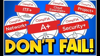 7 MISTAKES TO AVOID FAILING your CompTIA Exam 2023 [upl. by Retniw]