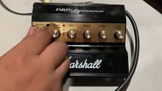 Marshall Drp1 preamp By Maxbaza [upl. by Norvun708]