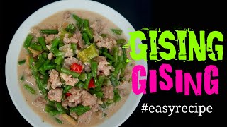 GISINGGISING  SINIORAJUANS KITCHEN easyrecipe lutungbale [upl. by Annua]