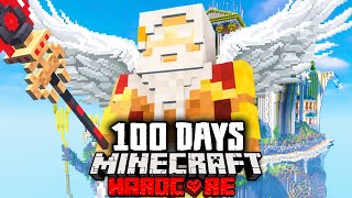 I Survived 100 Days as ZEUS in Hardcore Minecraft [upl. by Bartle651]