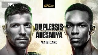 UFC 305 Du Plessis vs Adesanya Gamrot vs Hooker  typowanie pełnej karty walk [upl. by Rolf]