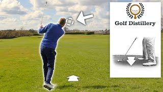 How to Hit Golf Shots from a DOWNHILL LIE  DOWNSLOPE [upl. by Cleveland]