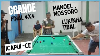 LUKINHA TIBAL X MANOEL MOSSORÓ FINAL ICAPUÍ CE [upl. by Filip974]