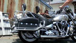 ロードスター RoadStaｒ XV1600 Bassani左右独立管 サイレンサーなし 排気音 [upl. by Alyl444]