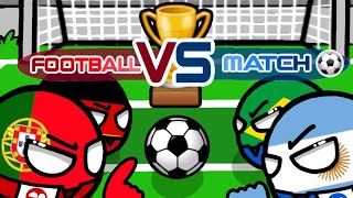 Countryballs school🎒🏫part 6 Football Match ⚽️ 🏆 [upl. by Pax953]