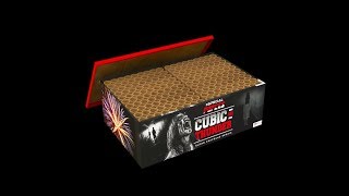 Cubic Thunder Compound Rubro Vuurwerk nieuw 2017 [upl. by Calandria]