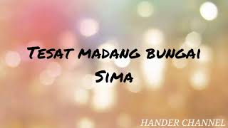 TESAT MADANG BUNGAISIMA LIRIK LAGU [upl. by Sidwel]