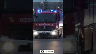 Brandweer Antwerpen naar GROTE BRAND in Borgerhout fire antwerp brand youtubeshorts shorts [upl. by Xirtaeb]