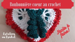 Tutoriel bonbonnière pochette au crochet [upl. by Retrak833]