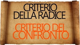 Serie  Criterio della Radice e Criterio del Confronto [upl. by Kado511]