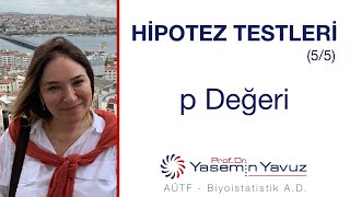 Hipotez Testleri 55 quotp Değeriquot [upl. by Attenej]