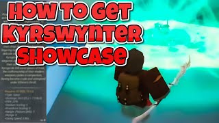 How To Get New Kyrswynter amp Showcase Deepwoken [upl. by Boorer]