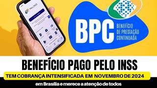 BPCLOAS tem cobrança intensificada no mês de Novembro para evitar prejuízos ao INSS [upl. by Surat738]