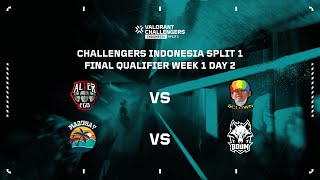 2024 VALORANT Challengers Indonesia  Split 1  Final Qualifier W1D2 [upl. by Arimahs]