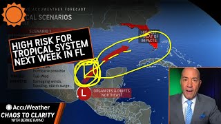 Chaos to Clarity High Risk for Tropical Development For Florida [upl. by Elyl]