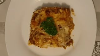 Lasagnes à la bolognaise  لازانيا باللحم المفروم سهلة و بمذاق لا يقاوم [upl. by Rip]