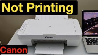 Canon Printer Not Printing [upl. by Carlisle]