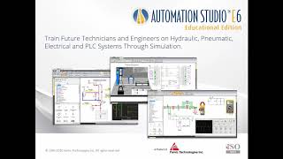 Pneumatic and ElectroPneumatic How to use library in Automation Studio™ [upl. by Alyakcm]