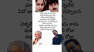 Malli Malli idhi rani roju song lyrics  Rakshasudu  Chiranjeevi  Suhasini  Radha  ilayaraja [upl. by Drye96]