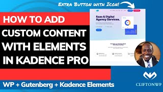 How to Add Content with Hooked and Fixed Elements in Kadence Kadence Pro Tutorial [upl. by Alleciram]