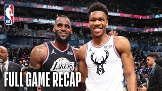 TEAM LEBRON vs TEAM GIANNIS  2019 NBA AllStar Game  February 17 2019 [upl. by Severn]