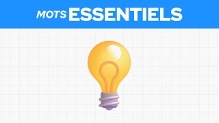 Les mots essentiels en anglais 🇬🇧 [upl. by Hosfmann]