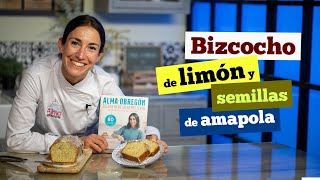 BIZCOCHO DE LIMÓN CON SEMILLAS DE AMAPOLA [upl. by Ainsworth]