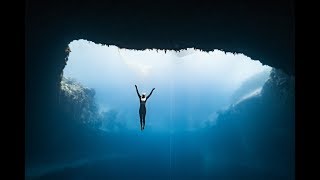 Anna freediving Deans Blue Hole [upl. by Bettine]