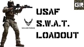 US AIR FORCE SWAT LOADOUT [upl. by Ahsiral]