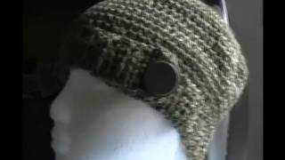 How to make a beanie with a ribbed band  Mini Tutorial [upl. by Neeliak]