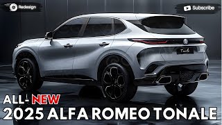 2025 Alfa Romeo Tonale Unveiled  The Ultimate Innovations [upl. by Wollis]