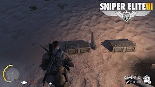 Sniper Elite 3 Collectibles Locations Mission 7 Long Shots War Diaries Cards Sniper Nests [upl. by Atiekal]