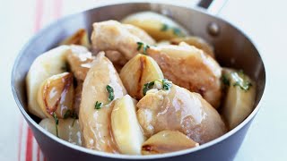 Recette  Blanquette de poulet vite fait [upl. by Ygiaf966]