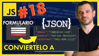 ¿Cómo convertir un formulario HTML a JSON en JavaScript [upl. by Gayle]