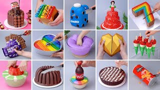 1000 Easy Colorful Cake Decorating You Can Try At Home  Beautiful Chocolate Cake Compilation [upl. by Ientirb481]