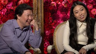 Crazy Rich Asians Awkwafina and Ken Jeong Full Interview [upl. by Wolfie]