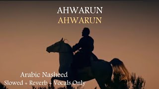 Ahwarun AhwarunArabic Nasheed  Without music  Slowed Reverb Vocals only  Ertugrul edits [upl. by Australia]